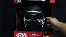 Kylo Ren Voice Changing Mask Unboxing   Review