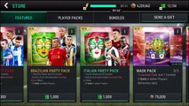 FIFA MOBILE CARNIBALL MASK PACK OPENING! OMG 2 X 90 OVR DYBALA & 6 MASKED MASTERS PULLED!