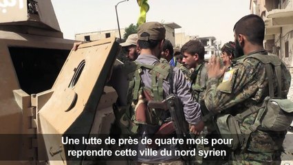 A Raqa, la bataille "historique" contre l'EI touche à sa fin