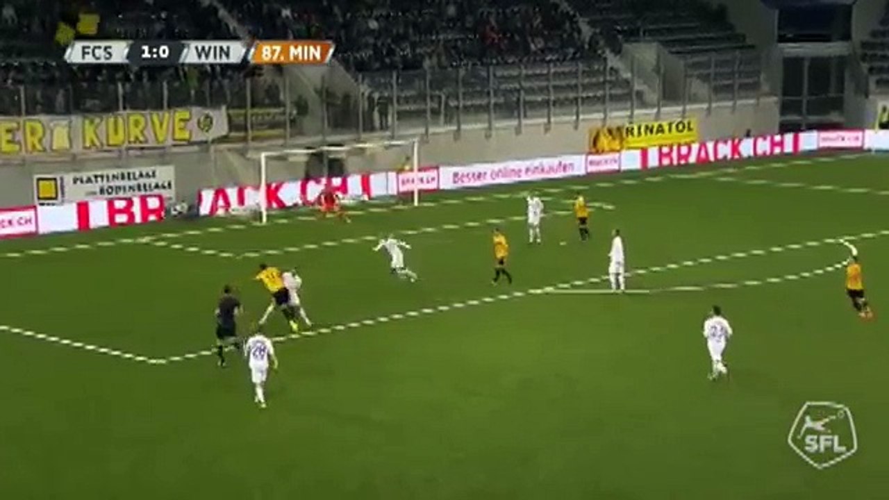 FC Schaffhausen 2:0 Winterthur  (Swiss Challenge League 21 September)