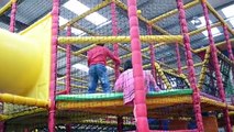 Indoor Playground Fun Kids Play Center Balls Playroom Trampoline and Slides ( Episode 9)