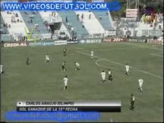 Download Video: Torneo Apertura 2007 - Fecha 15 - El mejor gol de la fecha