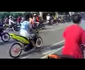 Video Balap Liar Motor Satria R
