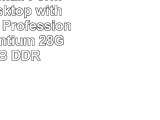 HP Elite Small Form Factor Desktop with Windows 7 Professional Intel Pentium 28GHz 8GB