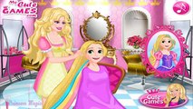 Barbies Princess Rapunzel Hair Salon - Cartoon Video Game for Girls