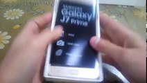 Samsung Galaxy j7 Prime kutu açılımı