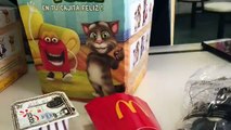 Cajita feliz McDonalds Gato Tom My Talking Tom Happy Meal/ Jugando con el Gato Tom