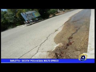 Barletta | Siccità: poca acqua, molto spreco?