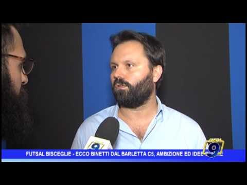 Futsal Bisceglie | Ecco Binetti dal Barletta C5, ambizione ed idee chiare