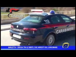 Barletta |  Droga tra le bibite: due arresti sul lungomare