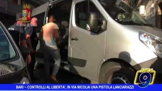 Bari | Controlli al Libertà, in via Nicolai una pistola lanciarazzi