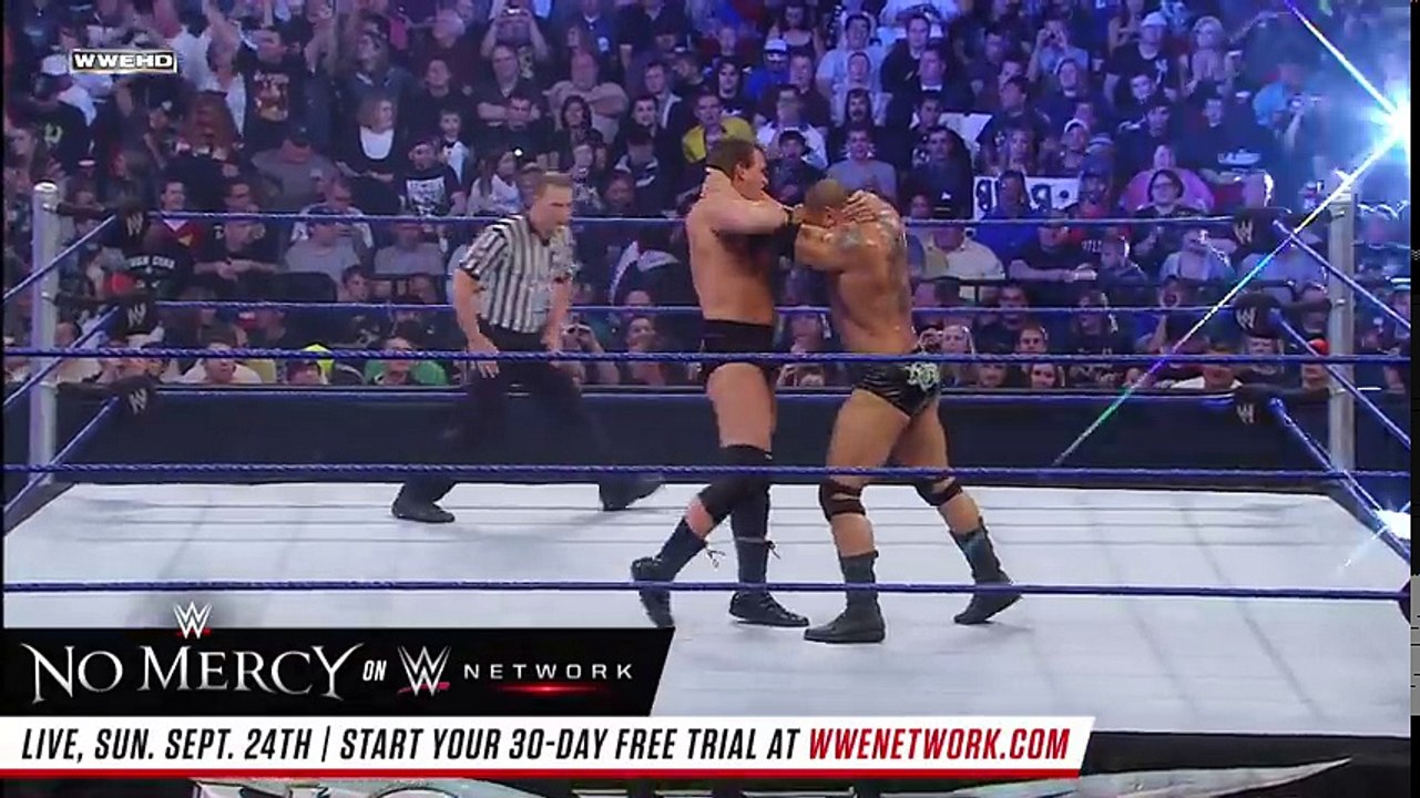 FULL MATCH — Batista vs. JBL - World Heavyweight Title No. 1 Contender's Match WWE No Mercy 2008