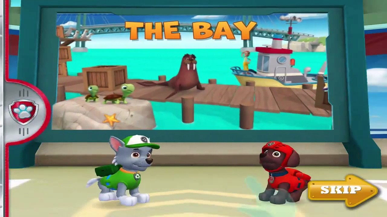 PAW Patrol  Rescue Run - The Bay,Jake s Mountain,The Train (By Nickelodeon) - Best New Kids Apps