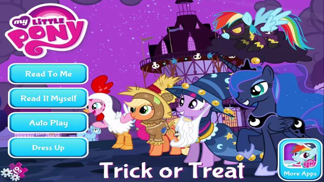 My Little Pony Trick Or Treat Episode - MLP Storybook For Kids - Fun Story Time For Kids