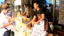 Street Drinks In Thailand | Amazing Thai Tea Making | Street Food Cooking Skills