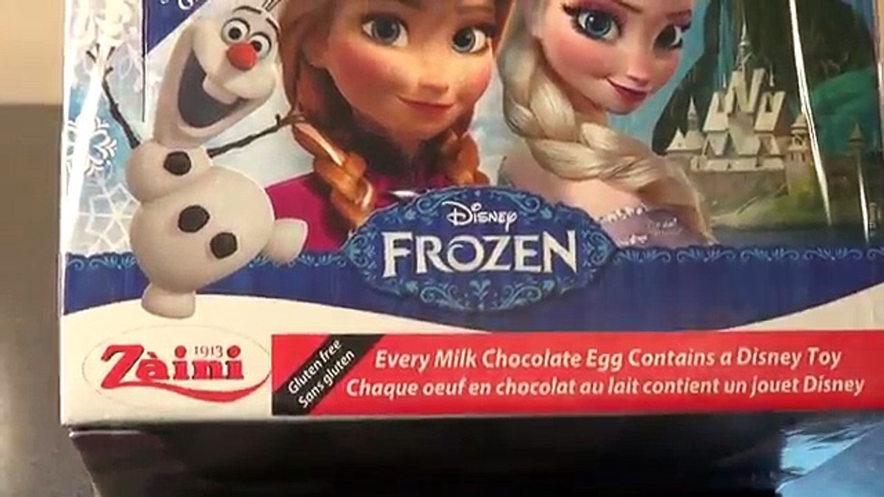 Panier par par Pâques des œufs gelé énorme 20 disney surprise olaf anna elsa kinder funtoys disney