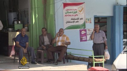 Kurdish leader Barzani: Independence will not disrupt fight against ISIL