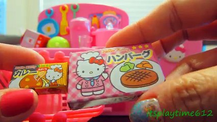 HELLO KITTY MINI KITCHEN PLAYSET Unboxing | itsplaytime612 Toys Play