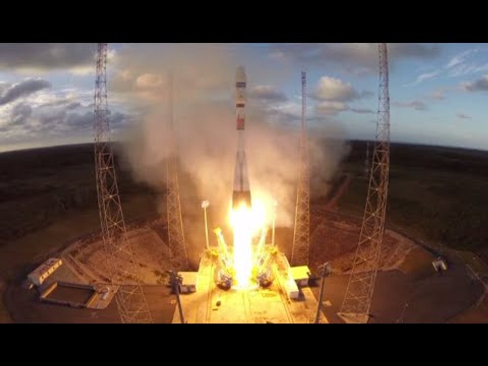 Galileo mission launch: Arianespace Soyuz ST-B propels two nav satellites
