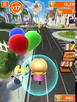 Despicable Me - Minion Rush Residential Area with 2 x Meena boss battles HD