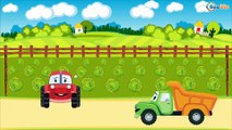 Dessin animé en français pour enfants Tracteur et Camion Aventures de la ville - Vidéo éducative
