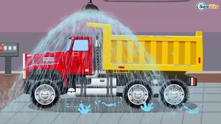Coches - Carros para niños - el Pequeño Camión - Camiónes infantiles - Aprender colores