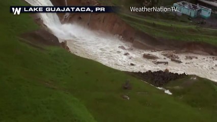 Porto-Rico: un barrage cède, 70.000 personnes évacuées