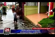 Puerto Rico enfrenta escasez de agua potable y alimentos tras el paso del huracán María