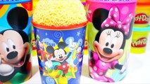 Disney FOAM CLAY Surprise Eggs Ice Cream Cups Mickey Minnie MLP Paw Patrol