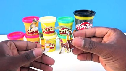 Learn Colors and Animals Play Doh Creative Fun with Modeling Clay Educational Video for Ki