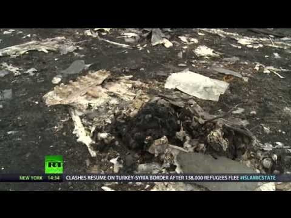 NewsTeam: Malaysia Airlines MH17 crash site (E32)