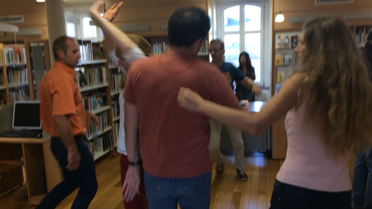 Flashmob surprise à la médiathèque