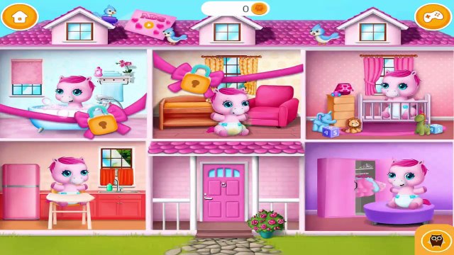 Fun Pet Care Kids Games Baby Play & Learn Colors Pony Sisters Baby Horse Care Game for Girls