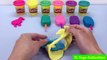 Play Doh Sparkle Ice Cream with Moulds Elephant Duck Mouse Rocket Creative for Kids