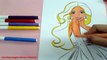 coloring pages for girls : How to color barbie coloring pages , barbie colouring pages