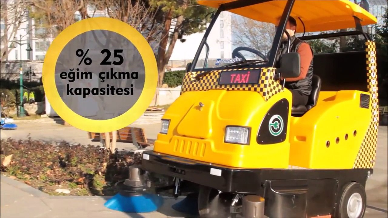 Nido Heavy Duty Ride On Sweeper ND-ICE-RS-E8006