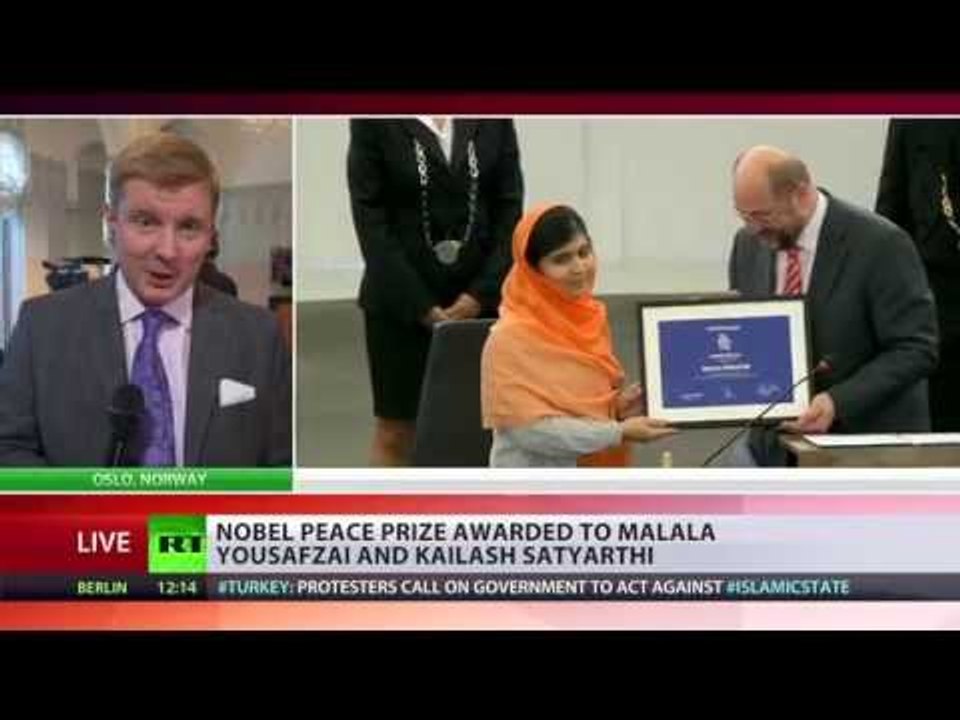 Nobel Peace Prize: Pakistani muslim Malala & Indian Hindu Satyarthi awarded