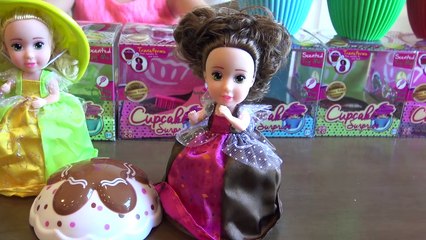 Princess Cupcake Surprise Toys Transform Dolls with Candy Scents | The Disney Toy Collector