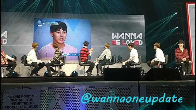WannaOne Time (sungwoon)- 170922 (SINGAPORE FANMEET)