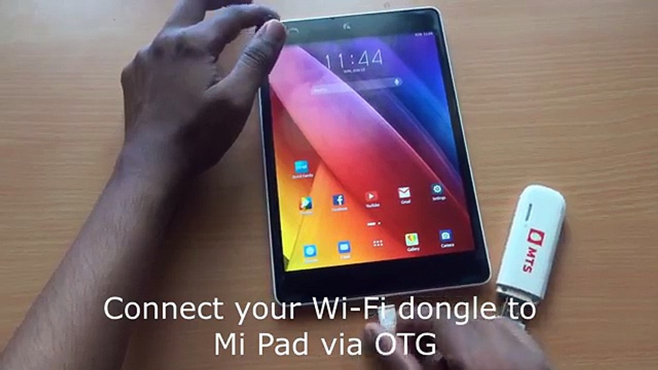 Connect Wi- Fi Dongle to Mi Pad via USB OTG (Wi- Fi Tablets)