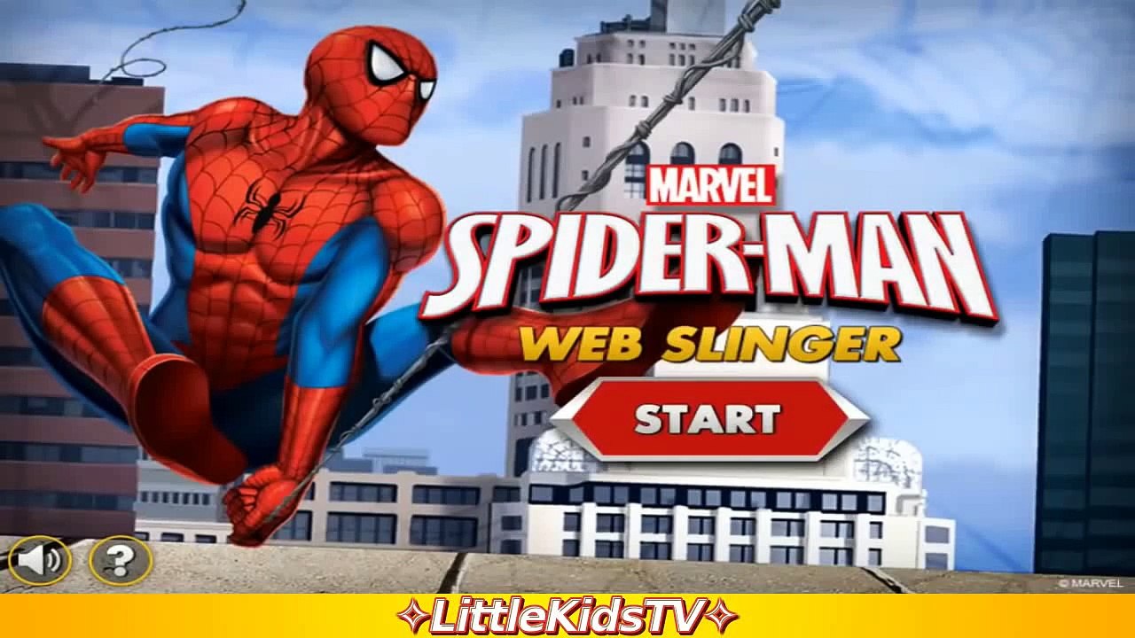 Spiderman Web-Slinger - Spiderman Game for Сhildren [Little Kids TV]