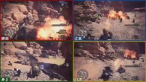 Monster Hunter World - 20 minutes de gameplay, Diablos et Barroth - 4 Player Coop TGS 2017