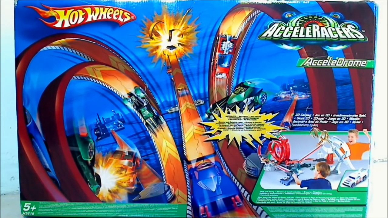 Hot Wheels AcceleRacers AcceleDrome Track Set