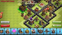 Clash of Clans - Town Hall 9 Defense (CoC TH9) BEST HYBRID Base Layout