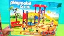 Juguetes de Barbie y Playmobil - Chelsea se quiebra el brazo en el parque jugando con las niñas