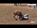 Steer Wrestling 4.4 run at International Finals Youth Rodeo 2017