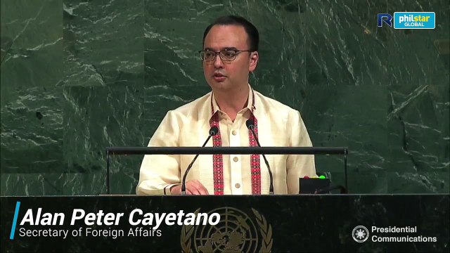 Cayetano denies rights violations in drug war before UN