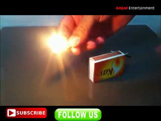 Rocket from simple Matches