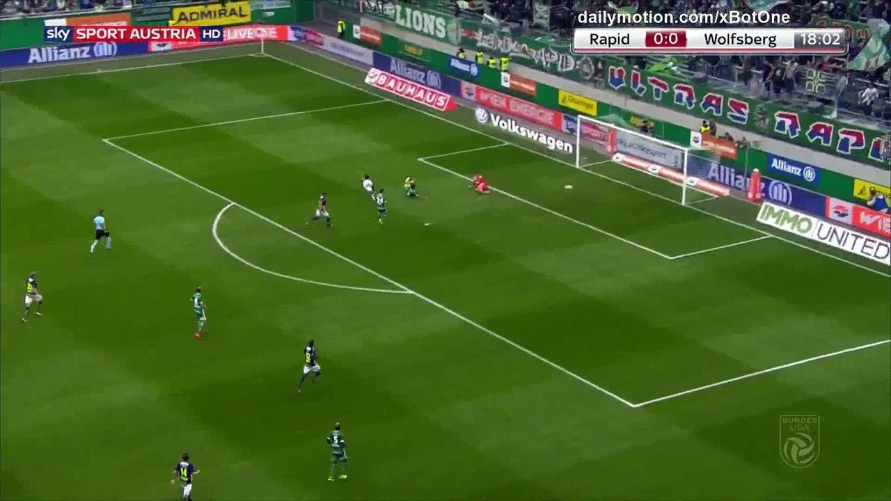 Bernd Gschweidl Goal HD - Rapid Vienna 0 - 1 AC Wolfsberger - 23.09.2017 (Full Replay)