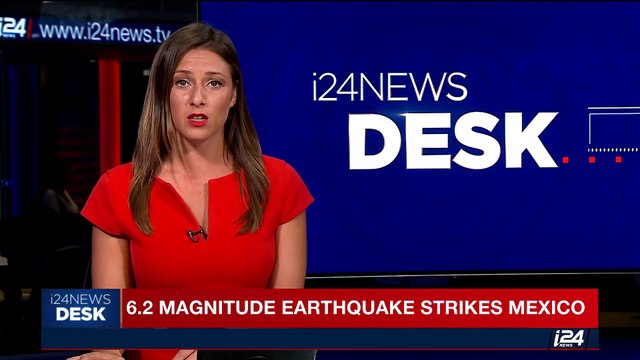 i24NEWS DESK | 6.2 magnitude earthquake strikes Mexico | Saturday, September 23rd 2017